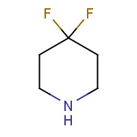 21987-29-1 4,4-DIFLUOROPIPERIDINE chemical structure