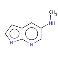 651744-44-4 1H-Pyrrolo[2,3-b]pyridin-5-amine,N-methyl-(9CI) chemical structure