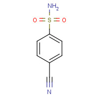 3119-02-6 4-Cyanobenzenesulfonamide chemical structure