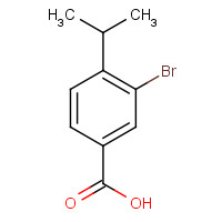 741698-94-2 3-Bromo-4-isopropylbenzoic acid chemical structure