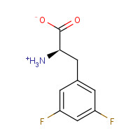 266360-63-8 3,5-Difluoro-D-phenylalanine chemical structure