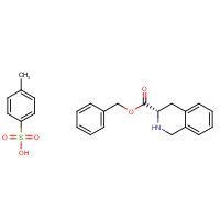 77497-97-3 Benzyl (S)-(-)-1,2,3,4-tetrahydro-3-isoquinolinecarboxylate p-toluenesulfonic acid salt chemical structure