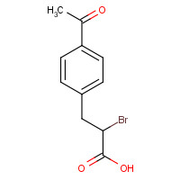 18910-19-5 4-Acetyl-alfa-bromohydrocinnamicacid chemical structure