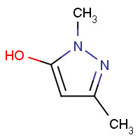 5203-77-0 1,3-Dimethyl-5-hydroxypyrazole chemical structure