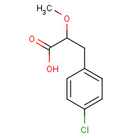 606493-11-2 3-(4-chlorophenyl)-2-methoxypropanoic acid chemical structure