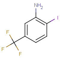 105202-02-6 3-Amino-4-iodobenzotrifluoride chemical structure