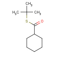 54829-37-7 cyclohexyl-tert-butylsulfanyl-methanone chemical structure