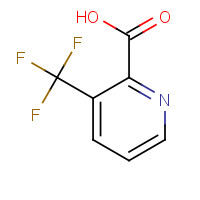 87407-12-3 3-(Trifluoromethyl)pyridine-2-carboxylic acid chemical structure