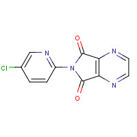 43200-82-4 6-(5-Chloro-2-pyridyl)-5H-pyrrolo[3,4-b]pyrazine-5,7(6H)-dione chemical structure