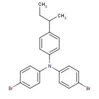 860495-17-6 N,N-Bis(4-bromophenyl)-4-(1-methylpropyl)-benzenamine chemical structure