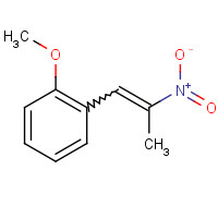 6306-34-9 1-(2-METHOXYPHENYL)-2-NITROPROPENE chemical structure
