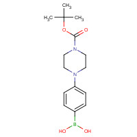 457613-78-4 (4-[4-(TERT-BUTOXYCARBONYL)PIPERAZIN-1-YL]PHENYL)BORONIC ACID chemical structure