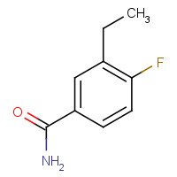 1112179-03-9 3-ethyl-4-fluorobenzamide chemical structure