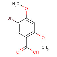 32246-20-1 5-BROMO-2 4-DIMETHOXYBENZOIC ACID  97 chemical structure