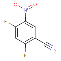 67152-20-9 2,4-DIFLUORO-5-NITROBENZONITRILE chemical structure