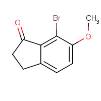 892152-26-0 7-bromo-6-methoxy-2,3-dihydro-1H-inden-1-one chemical structure