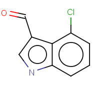 876-72-2 4-Chloroindole-3-carbaldehyde chemical structure