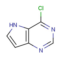 84905-80-6 4-CHLORO-5H-PYRROLO[3,2-D] PYRIMIDINE chemical structure