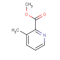 59718-84-2 METHYL 3-METHYLPYRIDINE-2-CARBOXYLATE chemical structure
