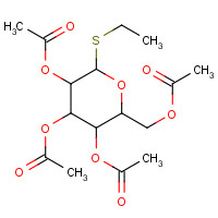 52645-73-5 ETHYL 2,3,4,6-TETRA-O-ACETYL-1-THIO-BETA-D-GLUCOPYRANOSIDE chemical structure
