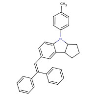213670-22-5 7-(2,2-Diphenylethenyl)-1,2,3,3a,4,8b-hexahydro-4-(4-methylphenyl)-cyclopent[b]indole chemical structure