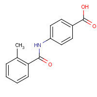 108166-22-9 4-[(2-methylbenzoyl)amino]benzoic acid chemical structure