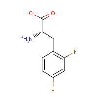 31105-93-8 2,4-DIFLUORO-L-PHENYLALANINE chemical structure