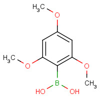 135159-25-0 2,4,6-TRIMETHOXYBENZENEBORONIC ACID chemical structure