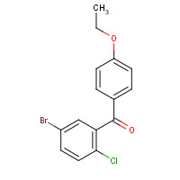 461432-22-4 (5-bromo-2-chlorophenyl)(4-ethoxyphenyl)methanone chemical structure