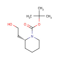 250249-85-5 (R)-1-N-BOC-PIPERIDINE-2-ETHANOL chemical structure