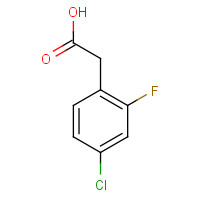 194240-75-0 4-CHLORO-2-FLUOROPHENYLACETIC ACID chemical structure