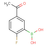 870777-29-0 5-ACETYL-2-FLUOROPHENYLBORONIC ACID chemical structure