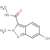 1184914-45-1 6-hydroxy-N,2-dimethyl-2H-indazole-3-carboxamide chemical structure