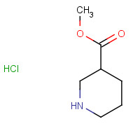 89895-55-6 METHYL PIPERIDINE-3-CARBOXYLATE HYDROCHLORIDE chemical structure