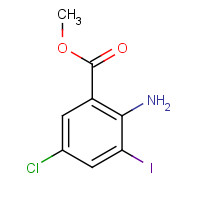 289039-84-5 METHYL 2-AMINO-5-CHLORO-3-IODOBENZOATE chemical structure