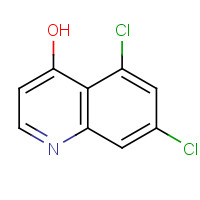 171850-29-6 5,7-DICHLOROQUINOLIN-4-OL chemical structure