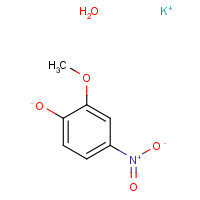 304675-72-7 4-NITROGUAIACOL  POTASSIUM SALT HYDRATE& chemical structure