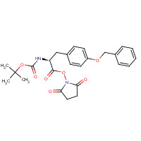 22601-29-2 BOC-TYR(BZL)-OSU chemical structure