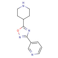 114474-26-9 3-(5-PIPERIDIN-4-YL-1,2,4-OXADIAZOL-3-YL)PYRIDINE chemical structure
