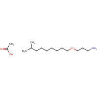 28701-67-9 3-(isodecyloxy)propylammonium acetate chemical structure