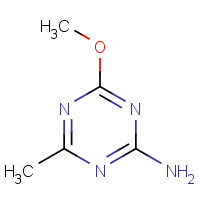 1122-73-2 2-AMINO-4-METHOXY-6-METHYL-1,3,5-TRIAZINE chemical structure