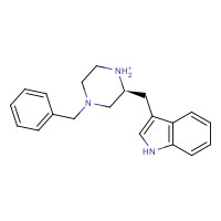 169458-70-2 (S)-N4-BENZYL-2-(3-INDOLYLMETHYL)PIPERAZINE chemical structure