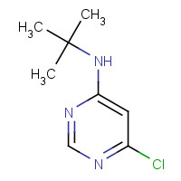 945896-38-8 N-(tert-Butyl)-6-chloropyrimidin-4-amine chemical structure