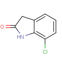 320734-35-8 7-CHLORO-1,3-DIHYDRO-2H-INDOL-2-ONE chemical structure