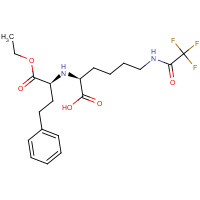 116169-90-5 N2-(1S-Ethoxycarbonyl-3-phenylpropyl)-N6-trifluoroacetyl-L-lysine chemical structure