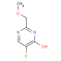1150618-10-2 5-Fluoro-2-methoxymethyl-pyrimidin-4-ol chemical structure