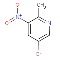 911434-05-4 5-Bromo-2-methyl-3-nitropyridine chemical structure