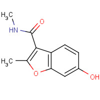 638217-08-0 6-Hydroxy-N,2-dimethylbenzofuran-3-carboxamide chemical structure