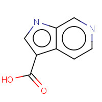 67058-74-6 6-AZAINDOLE-3-CARBOXYLIC ACID chemical structure