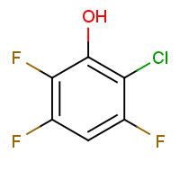 121555-66-6 2-CHLORO-3,5,6-TRIFLUOROPHENOL chemical structure